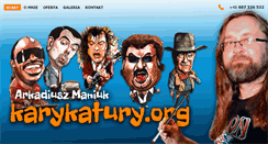 Desktop Screenshot of karykatury.org